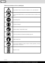 Предварительный просмотр 142 страницы Scheppach 4901501901 Translation Of Original Instruction Manual