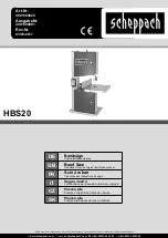 Предварительный просмотр 1 страницы Scheppach 4901504001 Instruction Manual