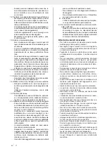 Предварительный просмотр 46 страницы Scheppach 4901504001 Instruction Manual