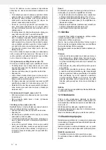 Предварительный просмотр 72 страницы Scheppach 4901504001 Instruction Manual