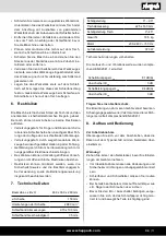 Preview for 11 page of Scheppach 4903302901 Instruction Manual