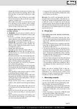 Предварительный просмотр 15 страницы Scheppach 4903401901 Translation Of Original Instruction Manual