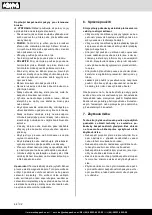 Предварительный просмотр 68 страницы Scheppach 4903401901 Translation Of Original Instruction Manual