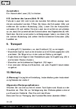 Preview for 38 page of Scheppach 5801207901 Translation Of Original Instruction Manual