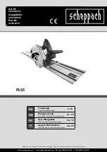 Scheppach 5801804903 Translation Of Original Operating Manual предпросмотр