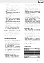 Предварительный просмотр 37 страницы Scheppach 5806105903 Manual