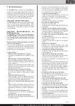 Предварительный просмотр 11 страницы Scheppach 5806802903 Translation Of Original Operating Manual