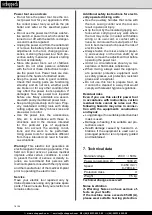 Предварительный просмотр 18 страницы Scheppach 5807802986 Original Operating Manual