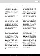 Предварительный просмотр 11 страницы Scheppach 5901101986 Translation Of Original Instruction Manual