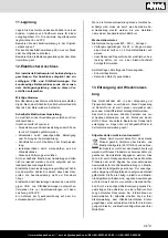 Предварительный просмотр 21 страницы Scheppach 5901101986 Translation Of Original Instruction Manual