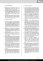 Предварительный просмотр 9 страницы Scheppach 5901214901 Translation Of Original Instruction Manual