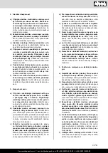 Предварительный просмотр 51 страницы Scheppach 5901214901 Translation Of Original Instruction Manual