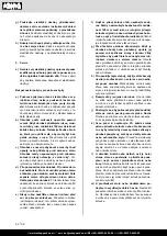 Предварительный просмотр 52 страницы Scheppach 5901214901 Translation Of Original Instruction Manual