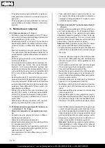 Предварительный просмотр 94 страницы Scheppach 5901214901 Translation Of Original Instruction Manual