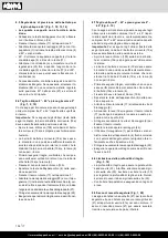 Предварительный просмотр 136 страницы Scheppach 5901214901 Translation Of Original Instruction Manual