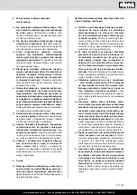 Предварительный просмотр 145 страницы Scheppach 5901214901 Translation Of Original Instruction Manual