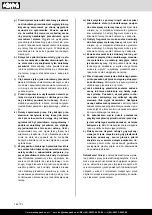 Предварительный просмотр 146 страницы Scheppach 5901214901 Translation Of Original Instruction Manual