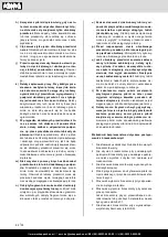 Предварительный просмотр 82 страницы Scheppach 5901215851 Translation Of The Original Instruction Manual