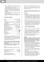 Предварительный просмотр 84 страницы Scheppach 5901215851 Translation Of The Original Instruction Manual