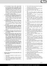 Предварительный просмотр 97 страницы Scheppach 5901215851 Translation Of The Original Instruction Manual