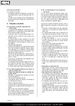 Предварительный просмотр 128 страницы Scheppach 5901215851 Translation Of The Original Instruction Manual