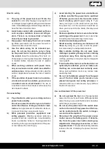 Preview for 29 page of Scheppach 5901215903 Translation Of Original Instruction Manual