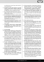 Предварительный просмотр 27 страницы Scheppach 5901218901 Translation Of Original Instruction Manual