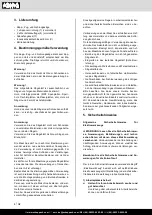 Предварительный просмотр 8 страницы Scheppach 5901219901 Translation Of Original Instruction Manual