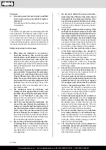 Предварительный просмотр 26 страницы Scheppach 5901219901 Translation Of Original Instruction Manual