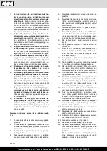 Предварительный просмотр 84 страницы Scheppach 5901219901 Translation Of Original Instruction Manual