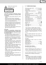 Предварительный просмотр 85 страницы Scheppach 5901219901 Translation Of Original Instruction Manual