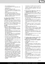 Предварительный просмотр 101 страницы Scheppach 5901219901 Translation Of Original Instruction Manual