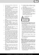 Предварительный просмотр 113 страницы Scheppach 5901219901 Translation Of Original Instruction Manual