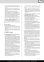 Предварительный просмотр 115 страницы Scheppach 5901219901 Translation Of Original Instruction Manual