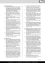 Предварительный просмотр 139 страницы Scheppach 5901219901 Translation Of Original Instruction Manual