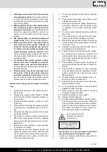 Предварительный просмотр 141 страницы Scheppach 5901219901 Translation Of Original Instruction Manual