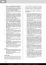 Предварительный просмотр 154 страницы Scheppach 5901219901 Translation Of Original Instruction Manual