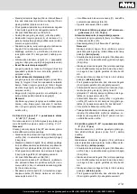 Предварительный просмотр 87 страницы Scheppach 5901220901 Translation Of Original Instruction Manual