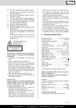 Предварительный просмотр 99 страницы Scheppach 5901220901 Translation Of Original Instruction Manual