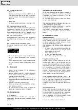 Preview for 118 page of Scheppach 5901220901 Translation Of Original Instruction Manual