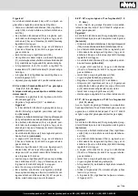 Предварительный просмотр 159 страницы Scheppach 5901220901 Translation Of Original Instruction Manual