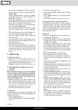 Предварительный просмотр 60 страницы Scheppach 5901221904 Translation Of Original Instruction Manual