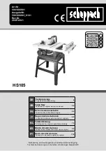 Scheppach 5901308901 Translation Of Original Instruction Manual предпросмотр