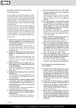 Предварительный просмотр 14 страницы Scheppach 5901310901 Translation Of Original Instruction Manual