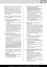 Предварительный просмотр 17 страницы Scheppach 5901310901 Translation Of Original Instruction Manual