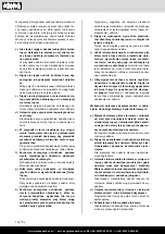 Предварительный просмотр 138 страницы Scheppach 5901310901 Translation Of Original Instruction Manual