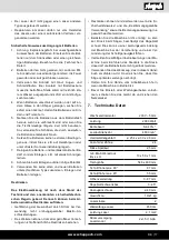 Предварительный просмотр 17 страницы Scheppach 5901312901 Manual