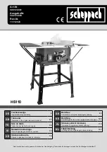 Предварительный просмотр 1 страницы Scheppach 5901313850 Translation Of The Original Instruction Manual