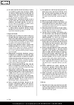 Предварительный просмотр 74 страницы Scheppach 5901313850 Translation Of The Original Instruction Manual