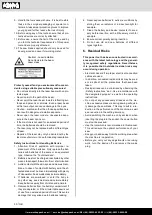 Предварительный просмотр 30 страницы Scheppach 5901313904 Instruction Manual